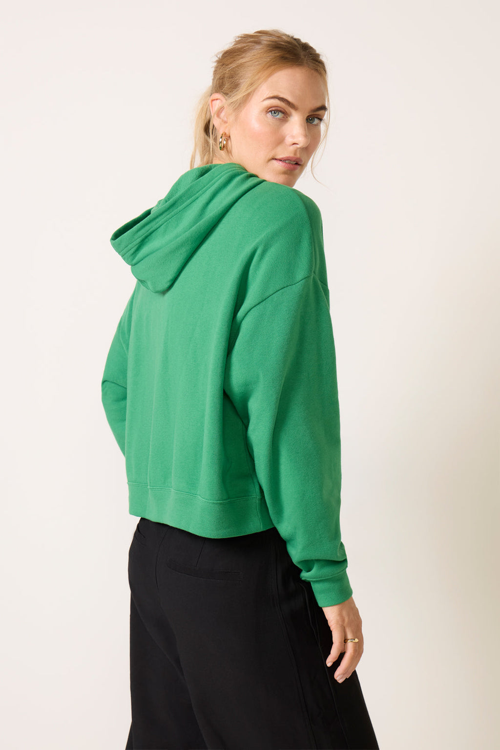 Eagles Oversized Crop Hoodie