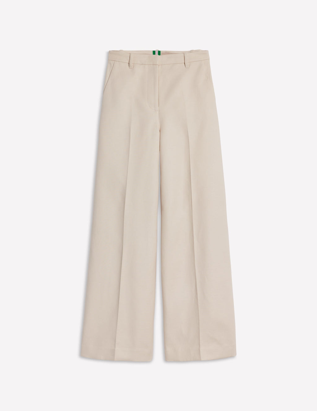 Wide Flare Pants-Sandpiper Beige