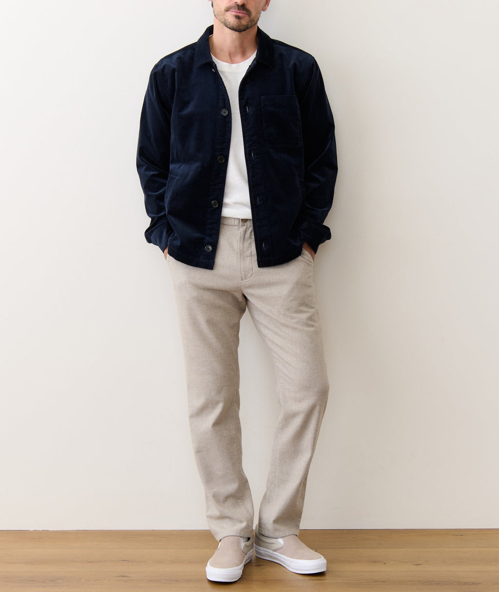 Lorenzo Velvet Overshirt