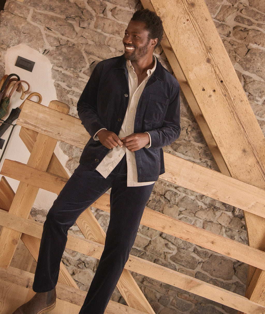 Lorenzo Velvet Overshirt
