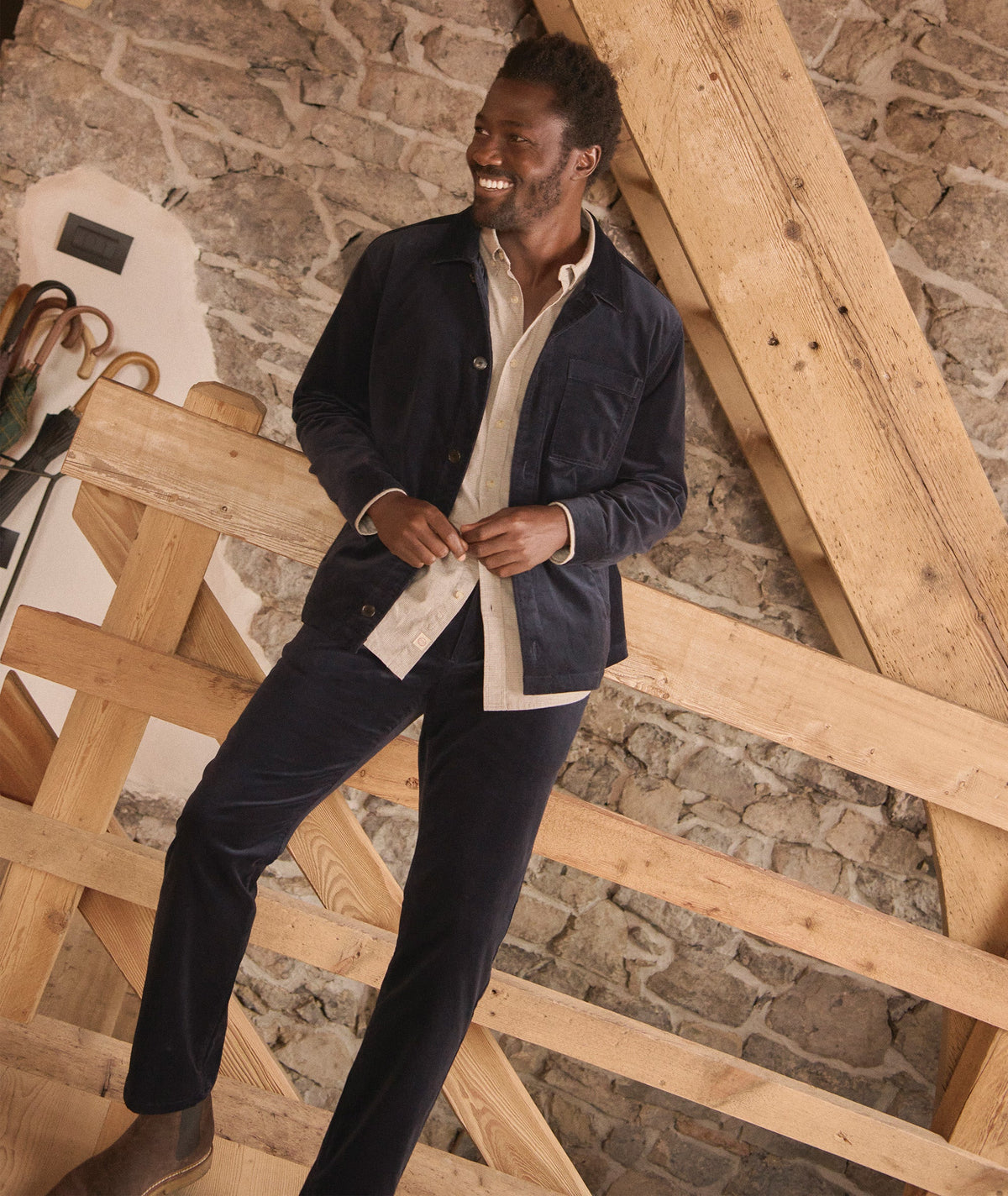 Lorenzo Velvet Overshirt