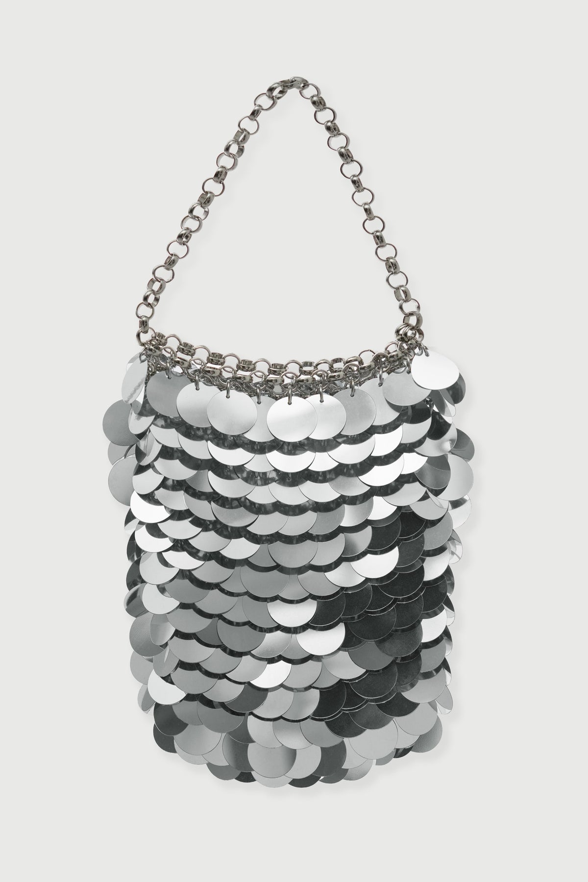 Sequin Chain Mini Bag