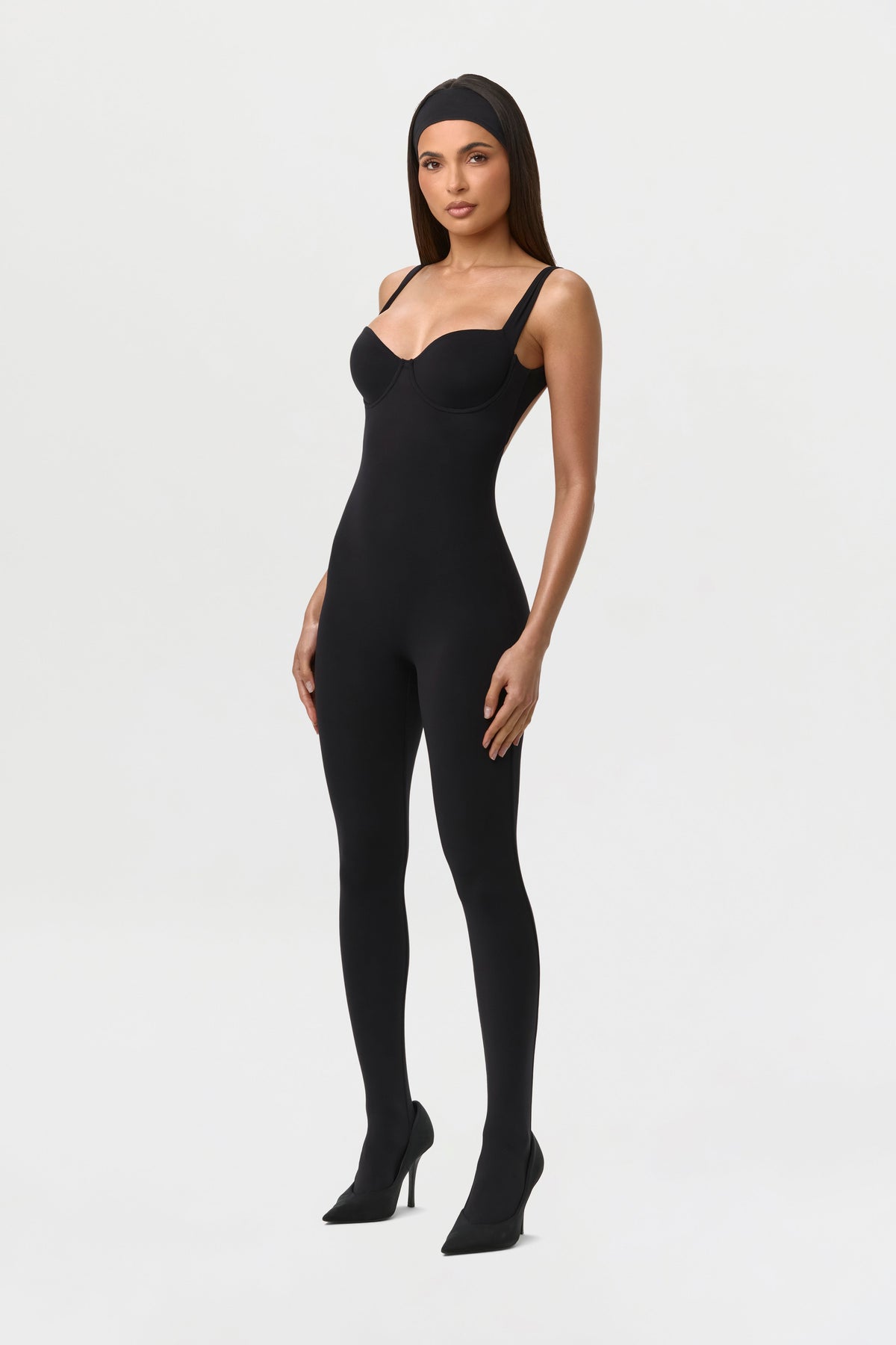 Naked Open Back Jumpsuit