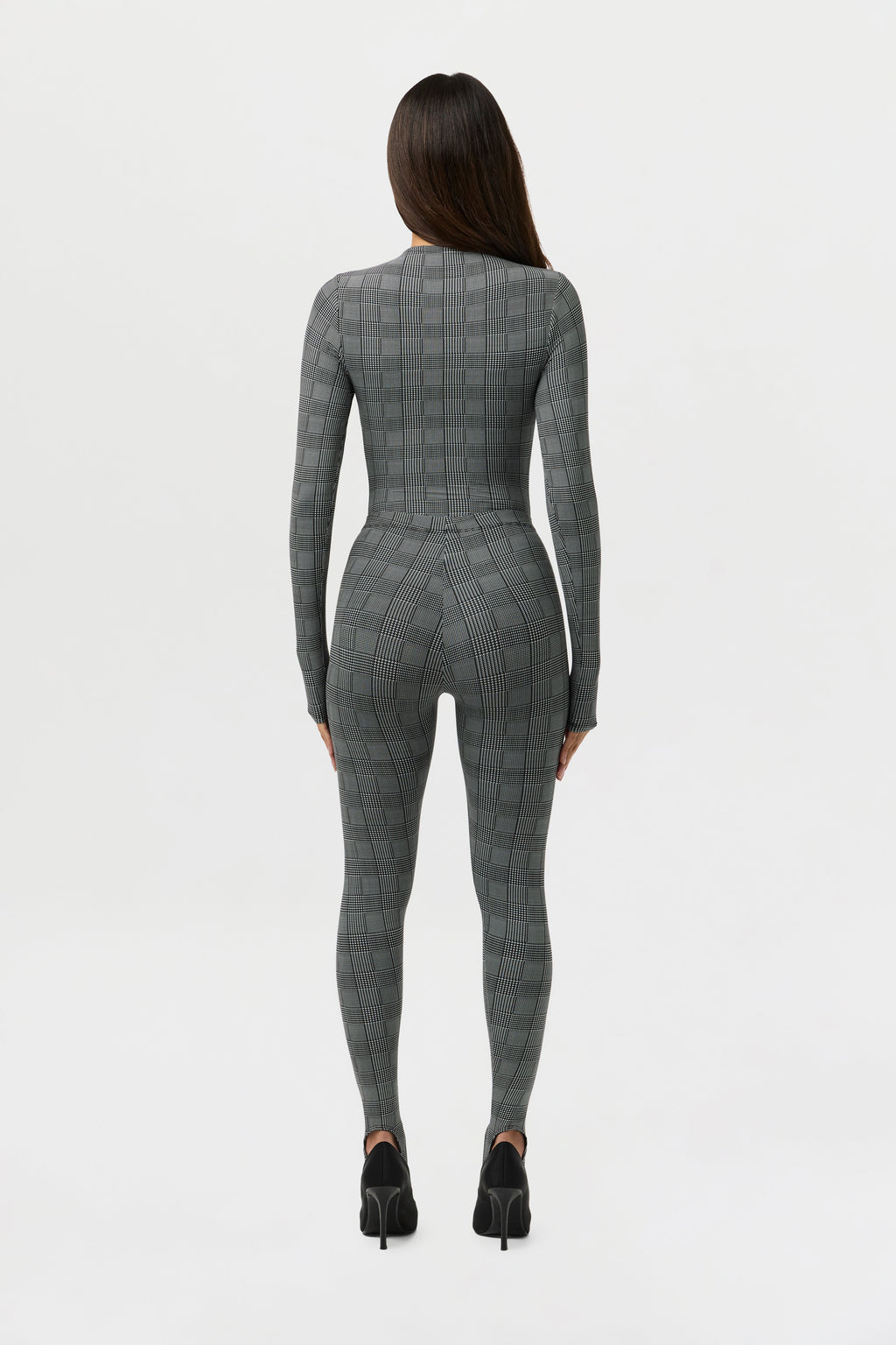 Naked Print Stirrup Legging Petite