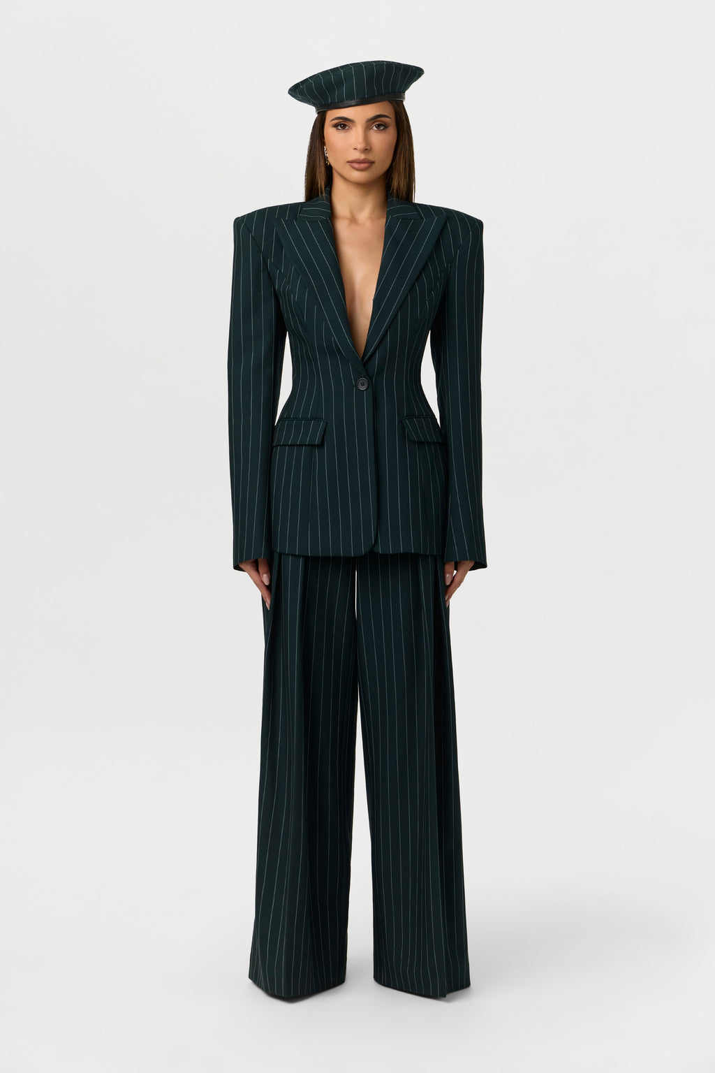 Suiting Sculpt Pinstripe Blazer