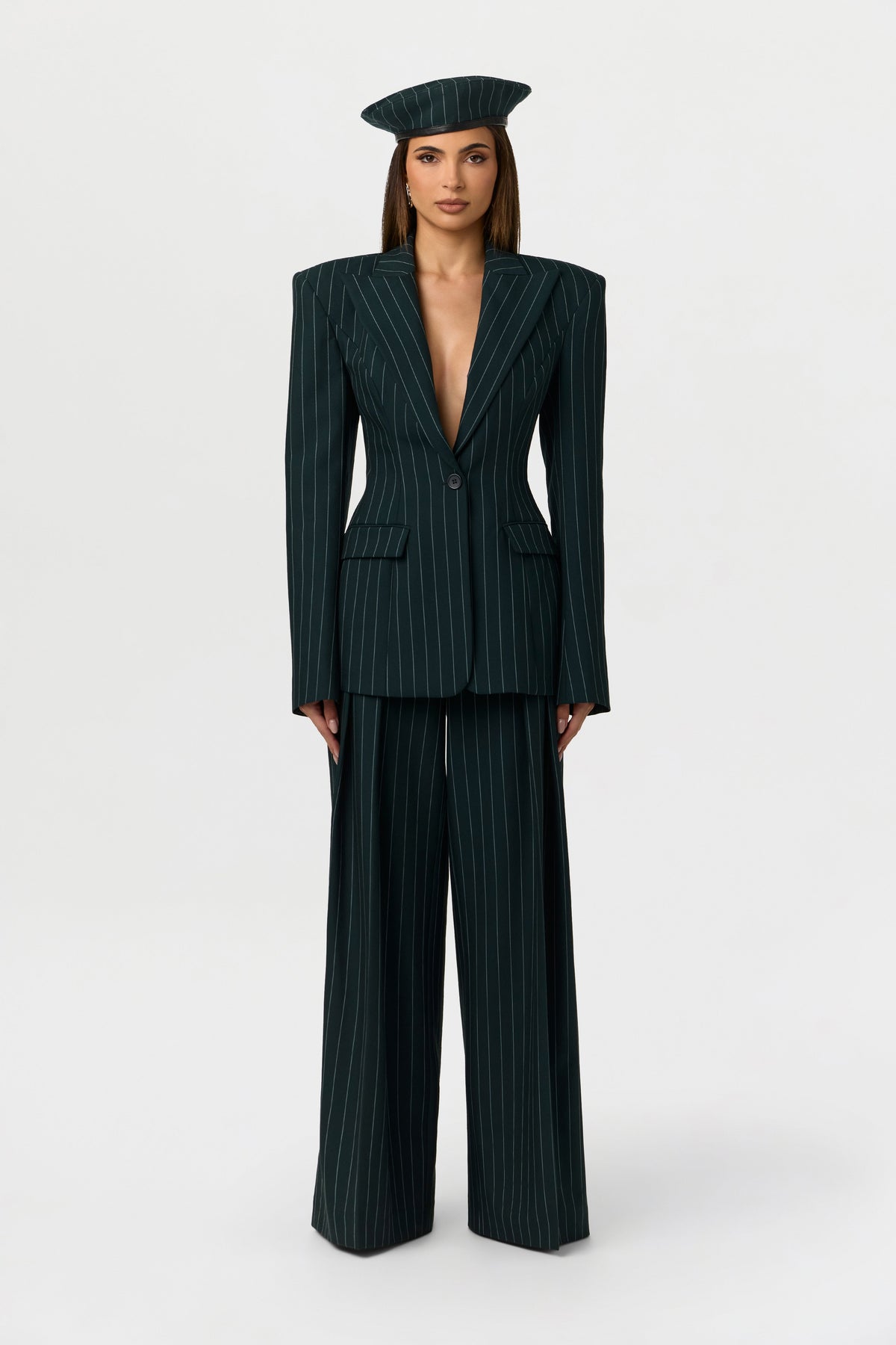 Suiting Sculpt Pinstripe Blazer