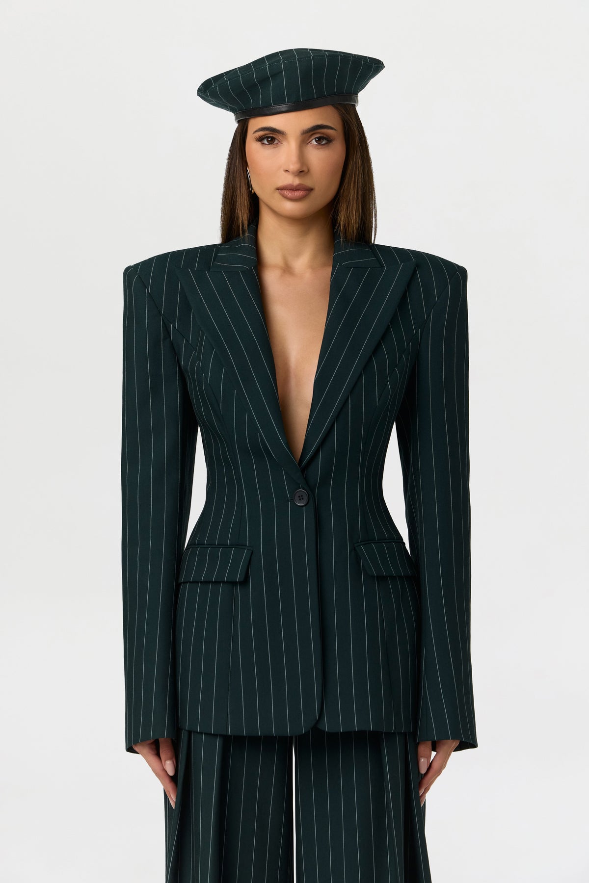 Suiting Sculpt Pinstripe Blazer