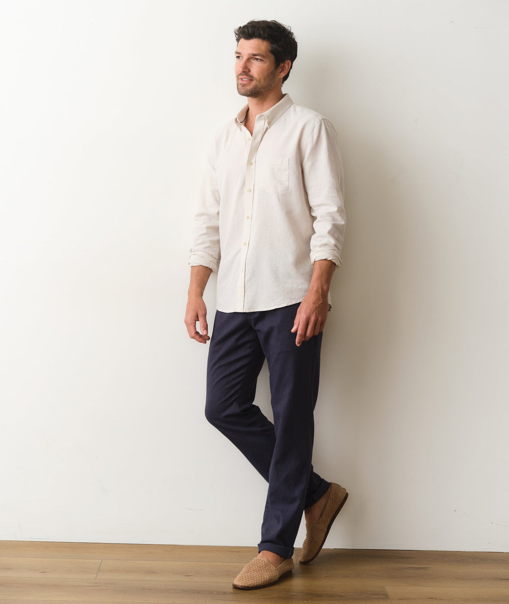 Better-Than-Linen Long Sleeve Shirt