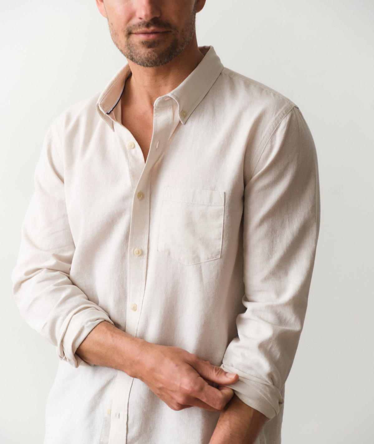 Better-Than-Linen Long Sleeve Shirt