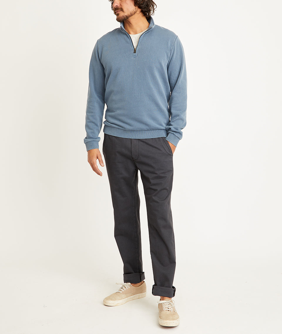 Custom Cut & Sew Ford Quarter Zip Sweatshirt