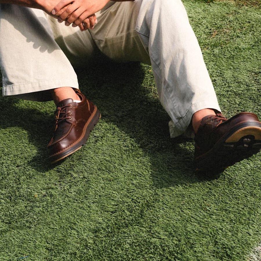 Flint Moc Leather